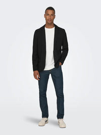 Mark Flex Blazer 0209 - Black Only & Sons