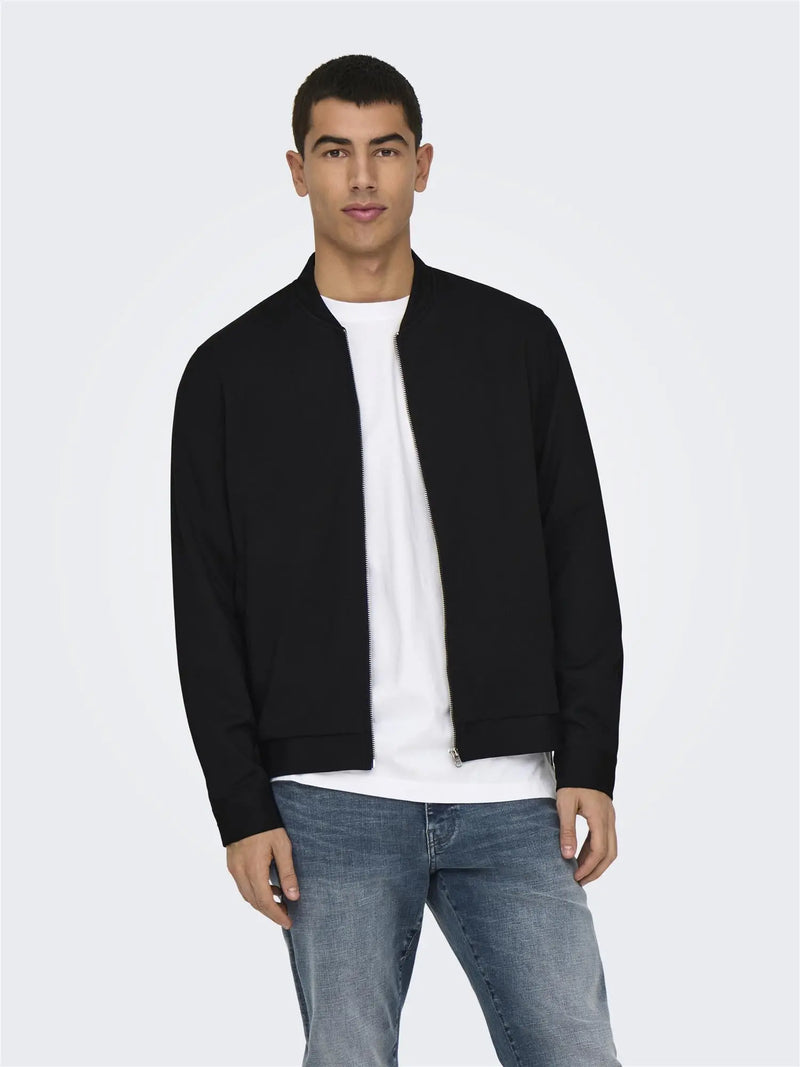 Mark Flex Bomberjakke 0209 - Black Only & Sons