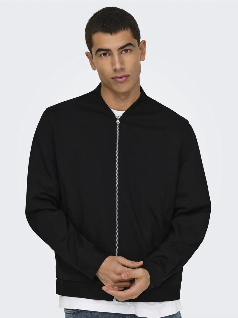 Mark Flex Bomberjakke 0209 - Black Only & Sons