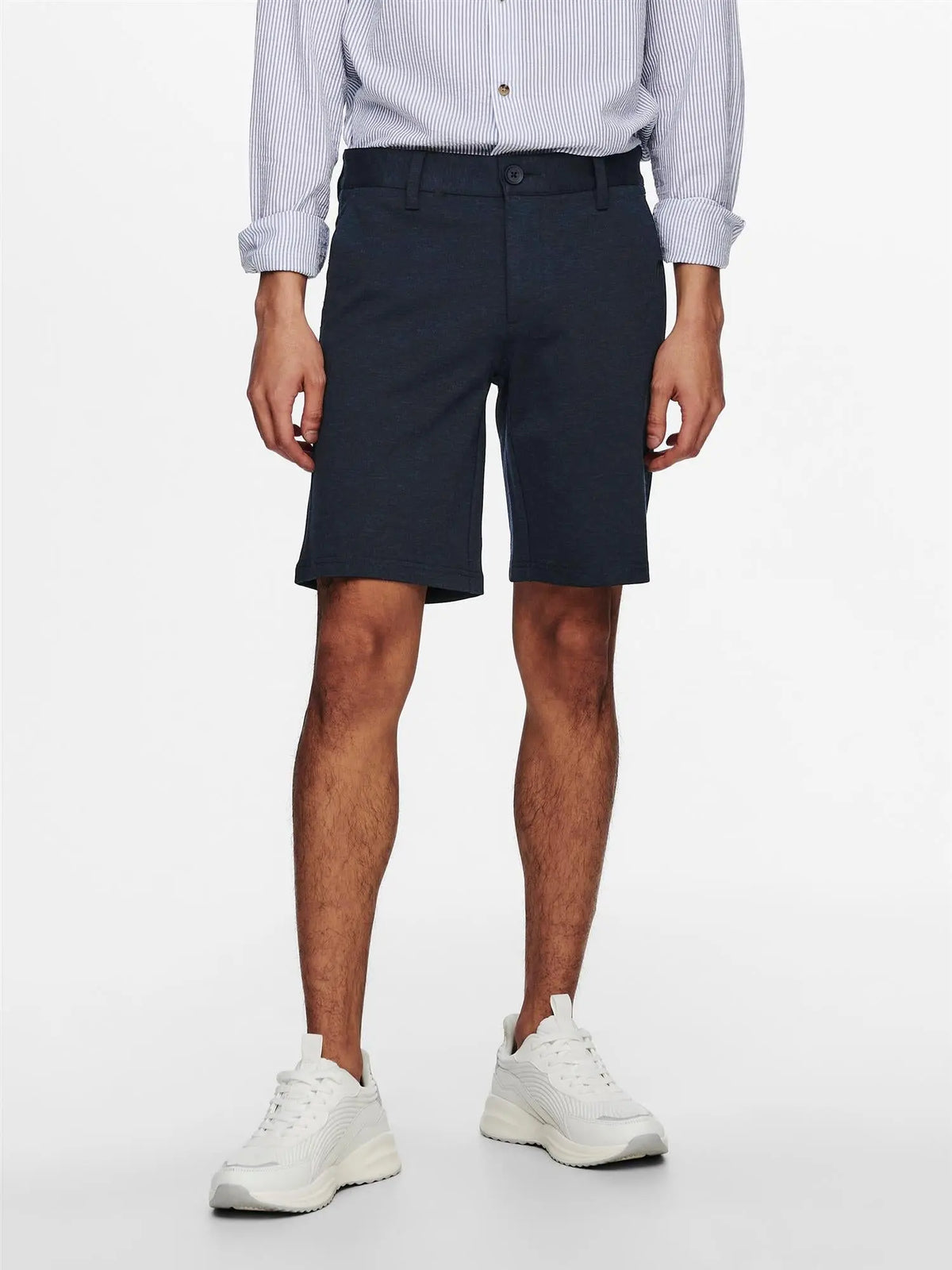 Mark Flex shorts 0209/8669 Melange - Dress Blues Only & Sons