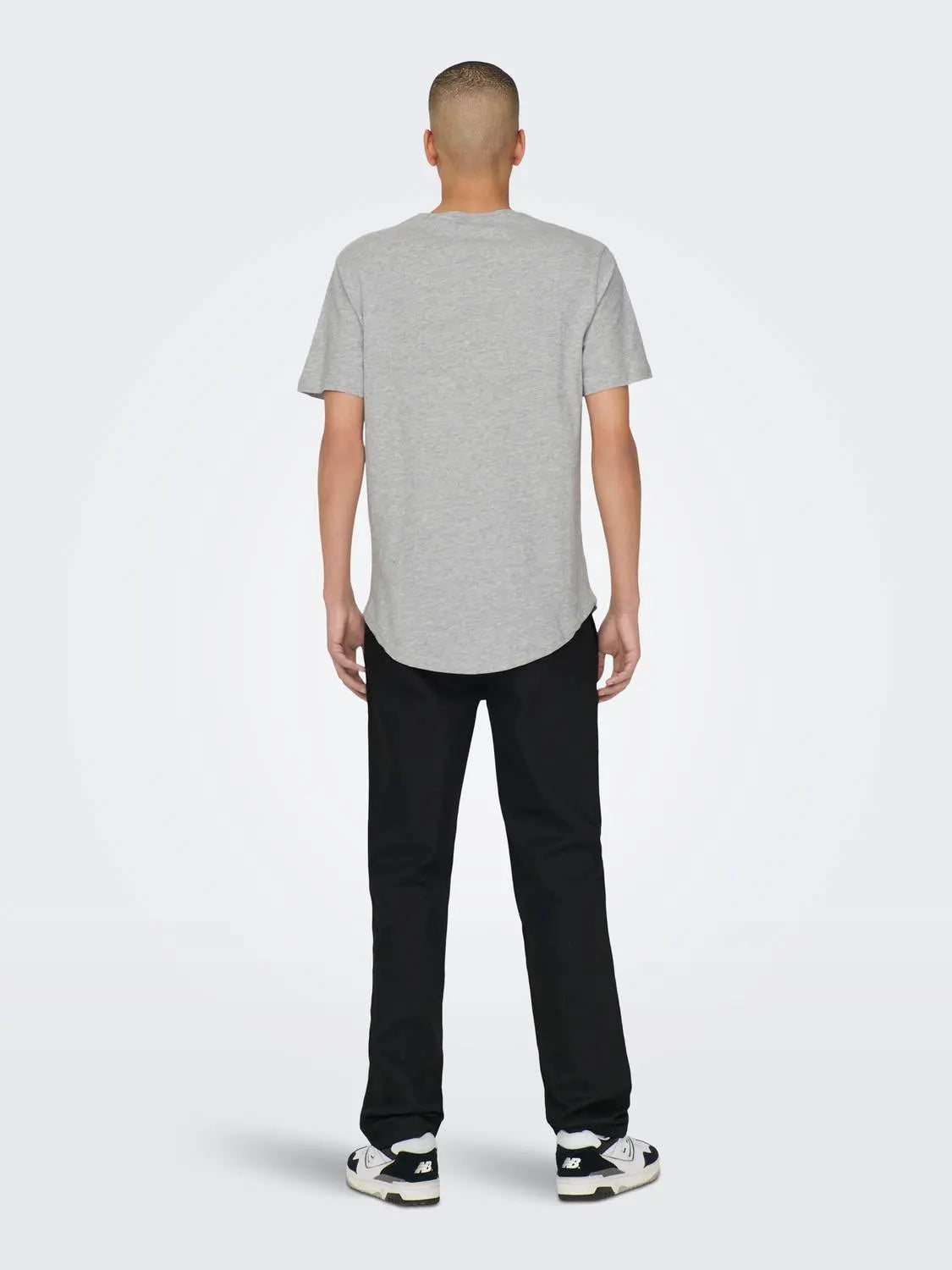 Matt T-Skjorte Lang 5-pack - Basic Mix Only & Sons