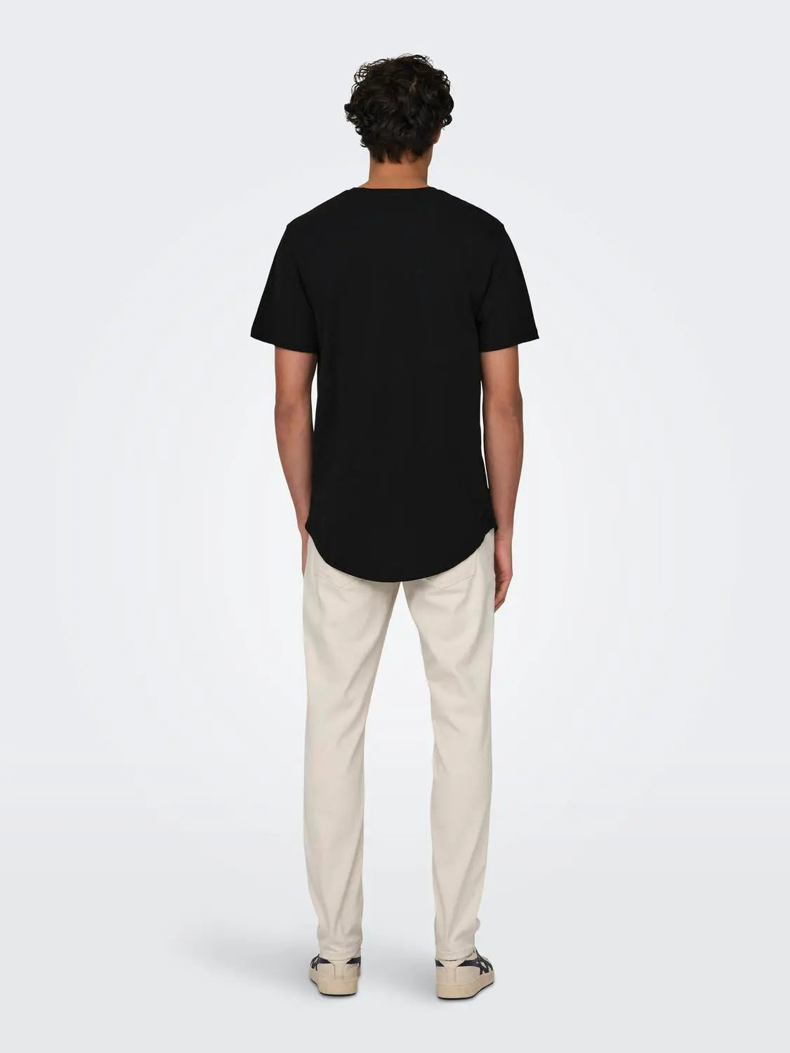 Matt T-Skjorte Lang 5-pack - Basic Mix Only & Sons