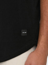 Matt T-Skjorte Lang - Black Only & Sons