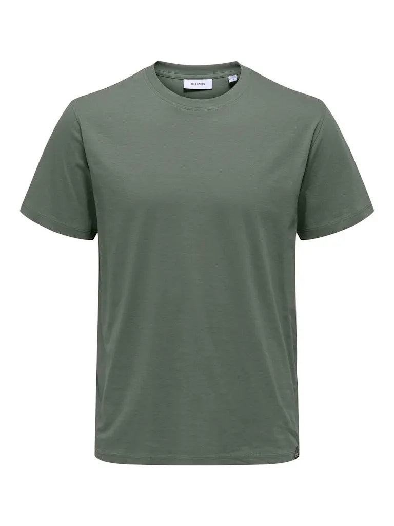 Max Regular T-Skjorte - Castor Grey Only & Sons