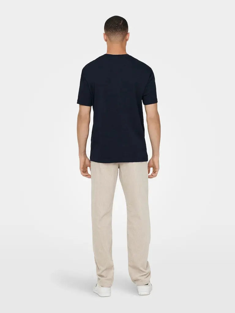 Max Regular T-Skjorte - Dark Navy Only & Sons