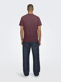 Max Regular T-Skjorte - Port Royale Melange Only & Sons