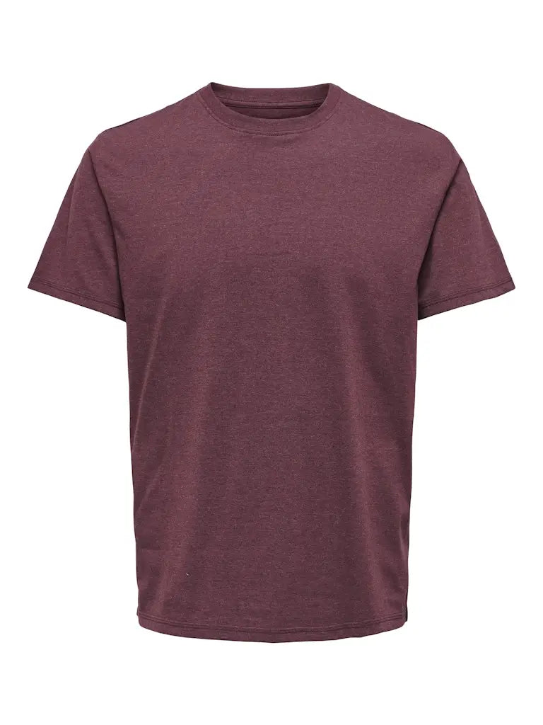 Max Regular T-Skjorte - Port Royale Melange Only & Sons