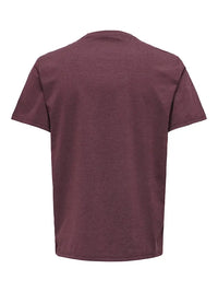 Max Regular T-Skjorte - Port Royale Melange Only & Sons