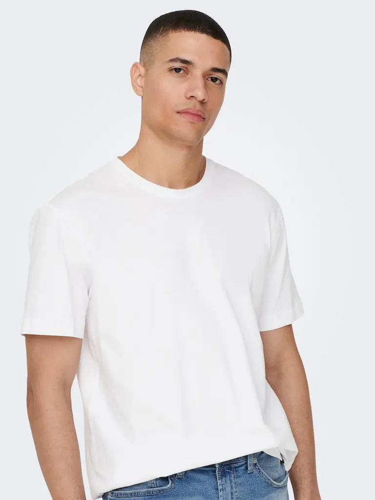 Max Regular T-Skjorte - White Only & Sons