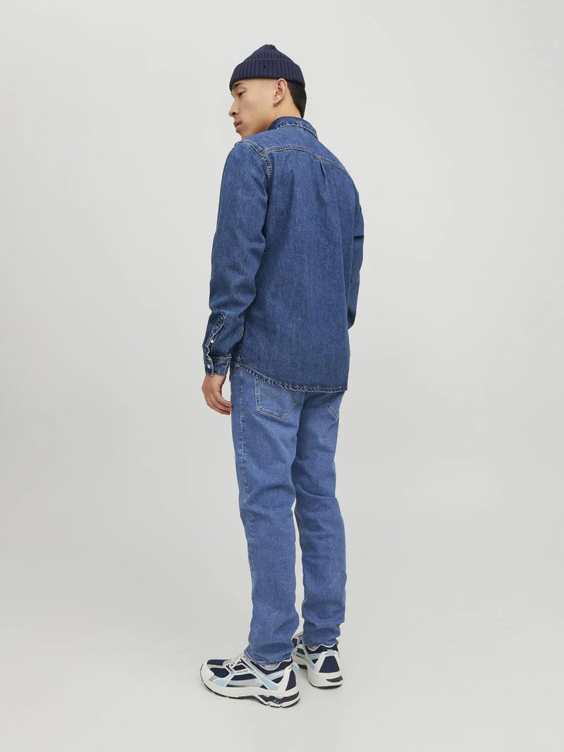 Mike Regular Flex Jeans 385 - Blue Denim Jack&Jones