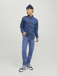 Mike Regular Flex Jeans 385 - Blue Denim Jack&Jones