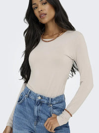 Mila Longsleeve - Chateau Grey JDY