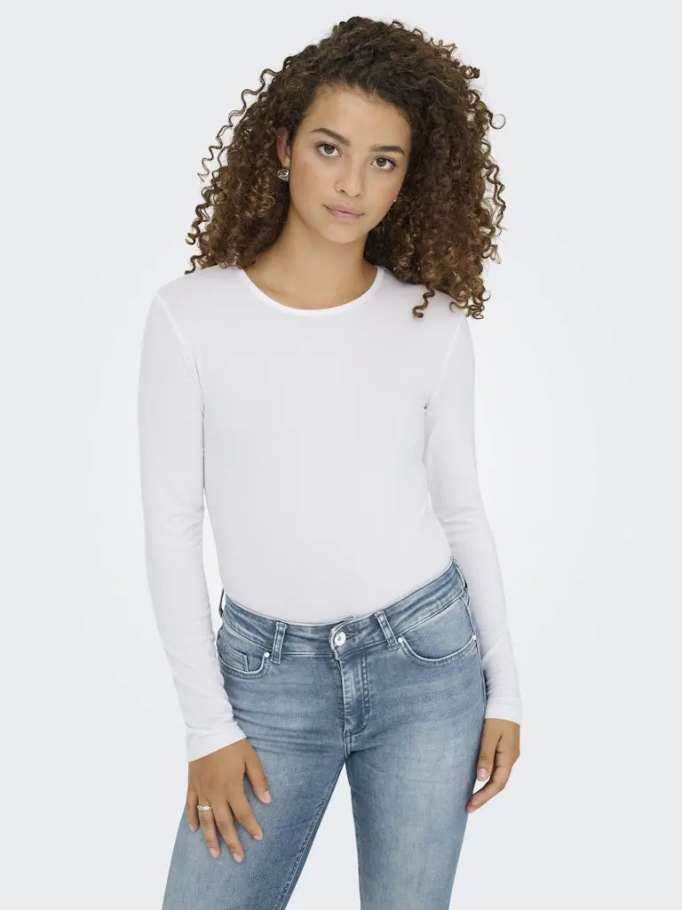 Mila Longsleeve - White JDY