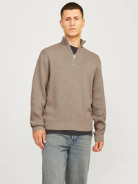 Milano Genser Half Zip - Greige Jack&Jones