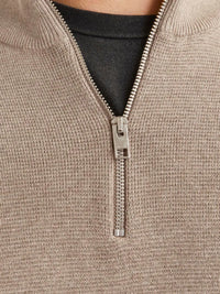 Milano Genser Half Zip - Greige Jack&Jones