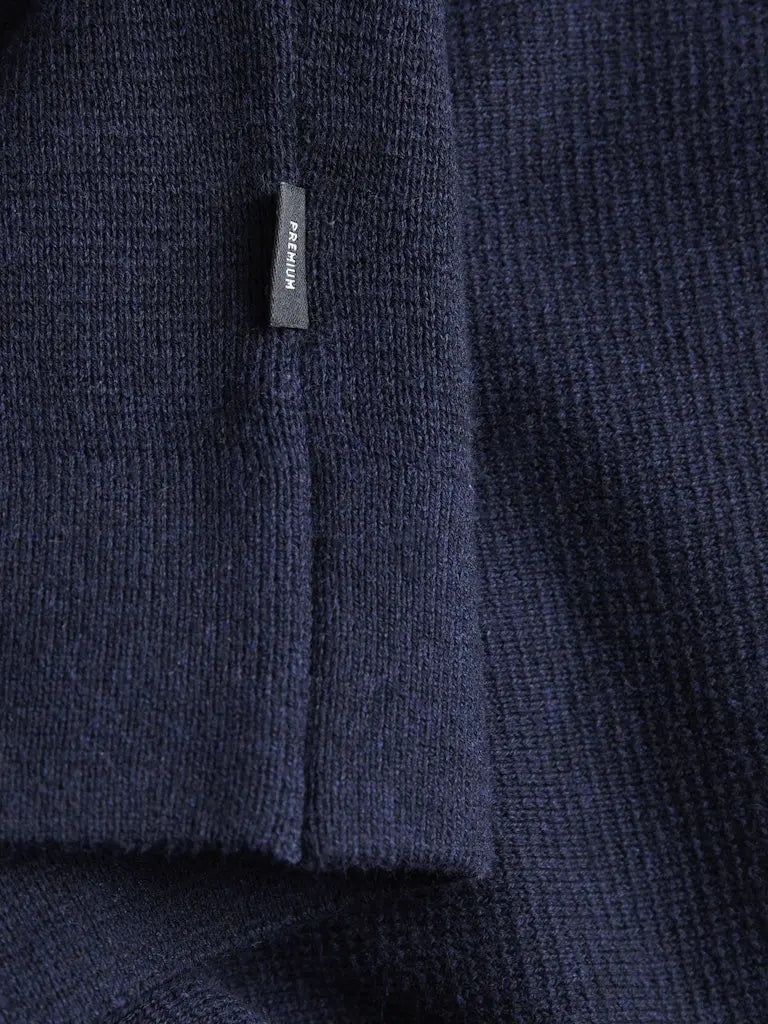 Milano Genser Half Zip - Night Sky Jack&Jones