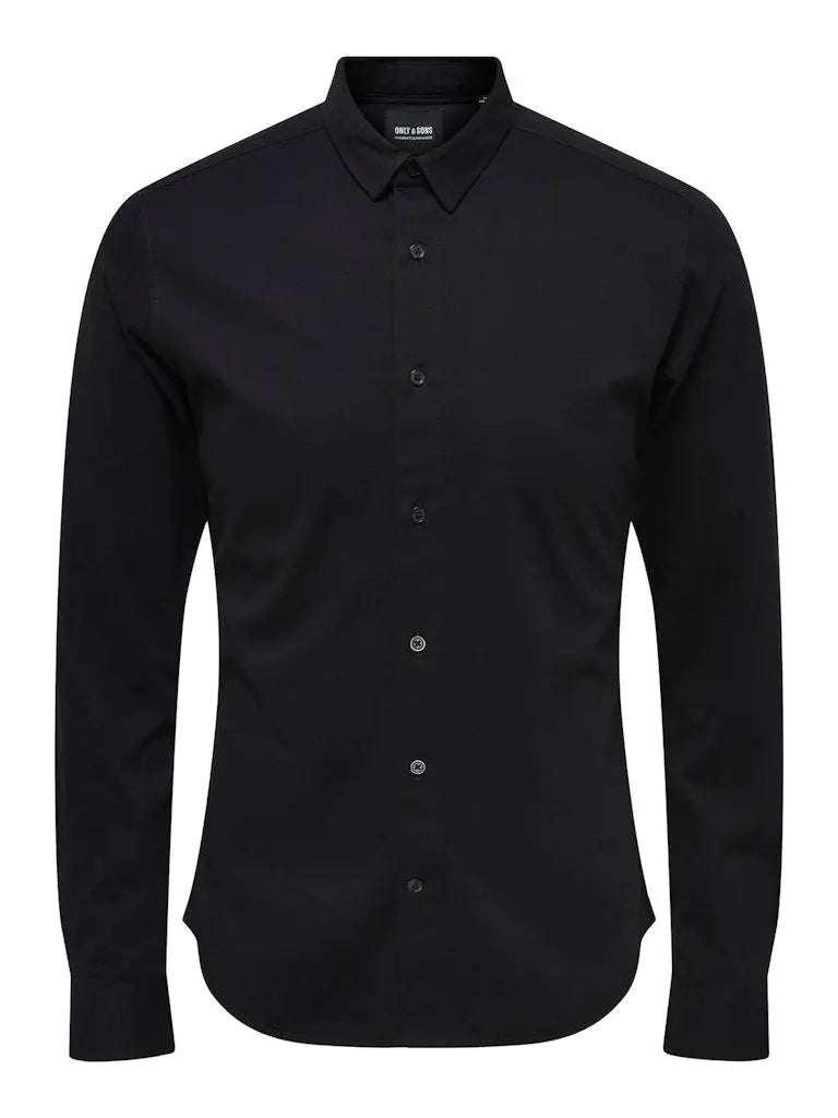 Miles Flex Shirt - Black Only & Sons