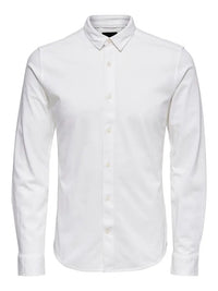 Miles Flex Shirt - Bright White Only & Sons