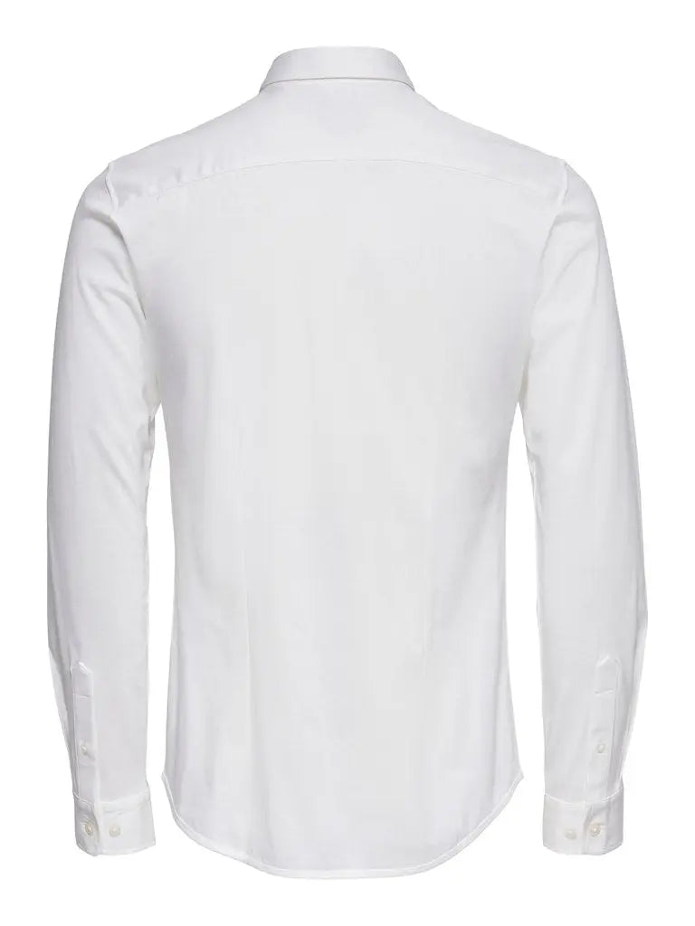 Miles Flex Shirt - Bright White Only & Sons