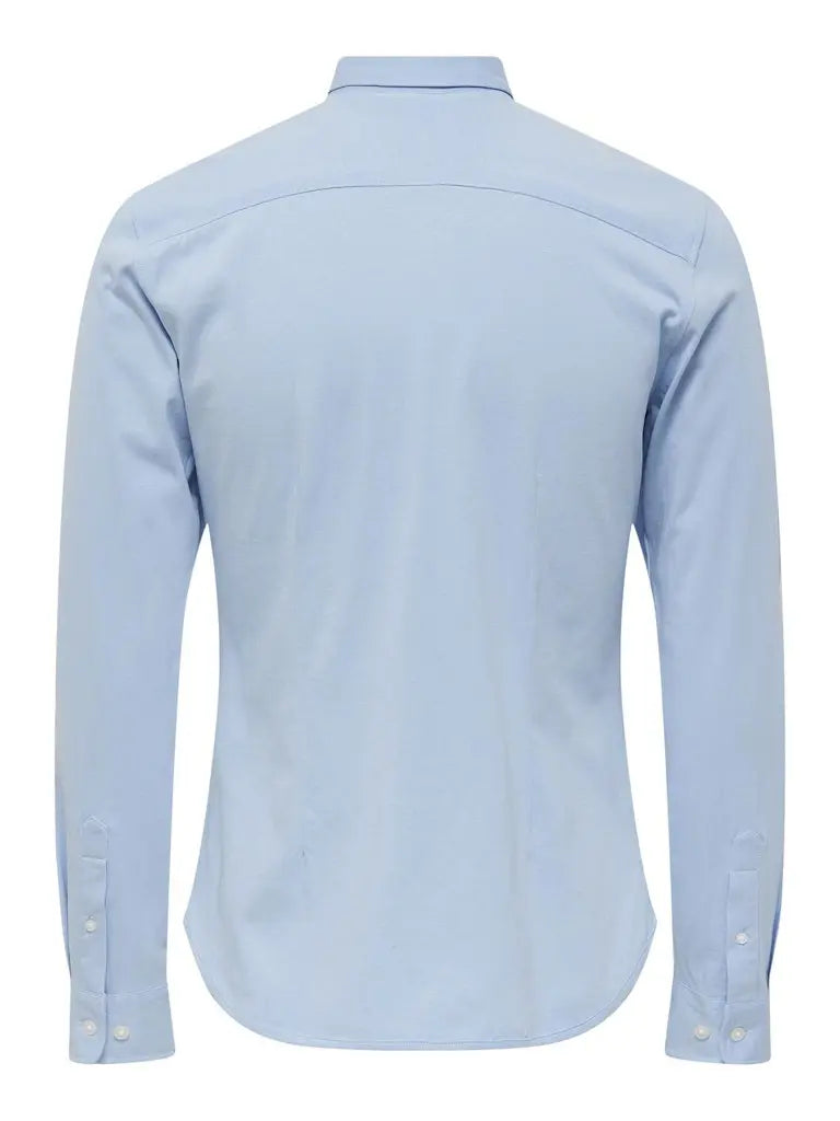 Miles Flex Shirt - Cashmere Blue Only & Sons