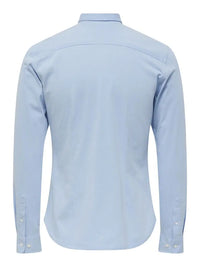 Miles Flex Shirt - Cashmere Blue Only & Sons