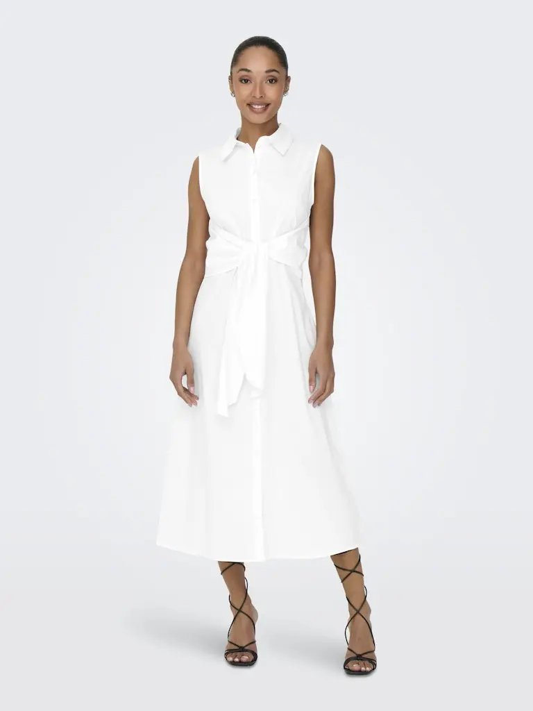 Mio Midi Kjole - White JDY