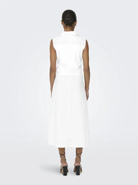 Mio Midi Kjole - White JDY