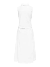 Mio Midi Kjole - White JDY