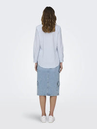 Mio Skjorte - Cashmere Blue Stripe JDY