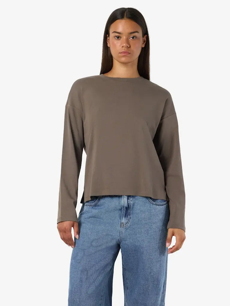 Mocca Longsleeve - Morel Noisy May