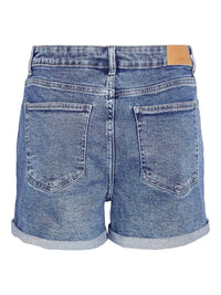 Moni Dongerishorts - Medium Blue Denim Noisy May