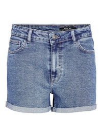 Moni Dongerishorts - Medium Blue Denim Noisy May