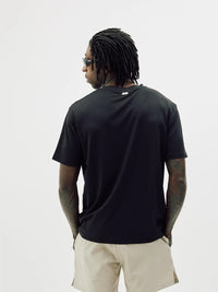 Monogram Sports Tee - Black Bareen