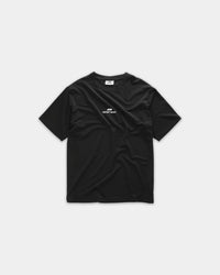 Monogram Sports Tee - Black Bareen