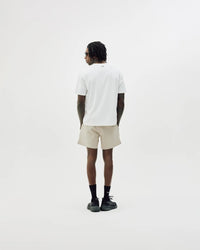 Monogram Sports Tee - White Bareen