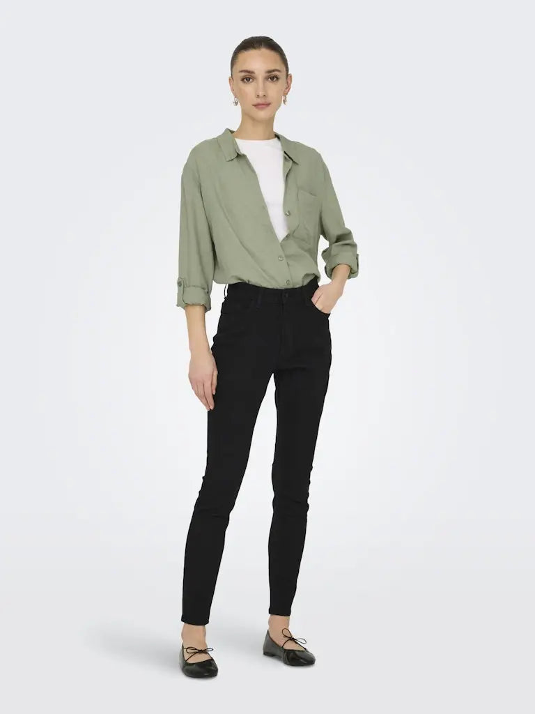Moon HW Skinny Jeans - Black Denim JDY
