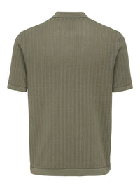 Moon Strikket Polo - Bungee Cord Only & Sons