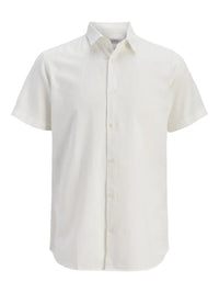 Moss Sunny Linskjorte SS - Bright White JJ Rebel