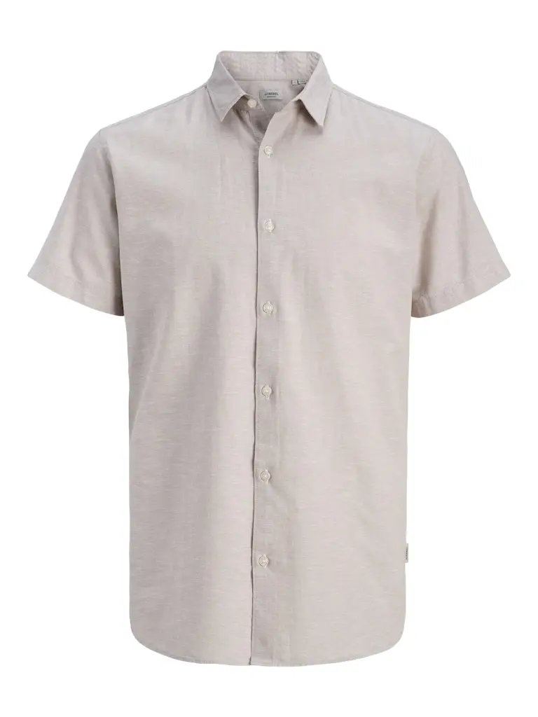 Moss Sunny Linskjorte SS - Moonbeam JJ Rebel