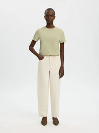 Myessential T-Skjorte - Lint Selected Femme