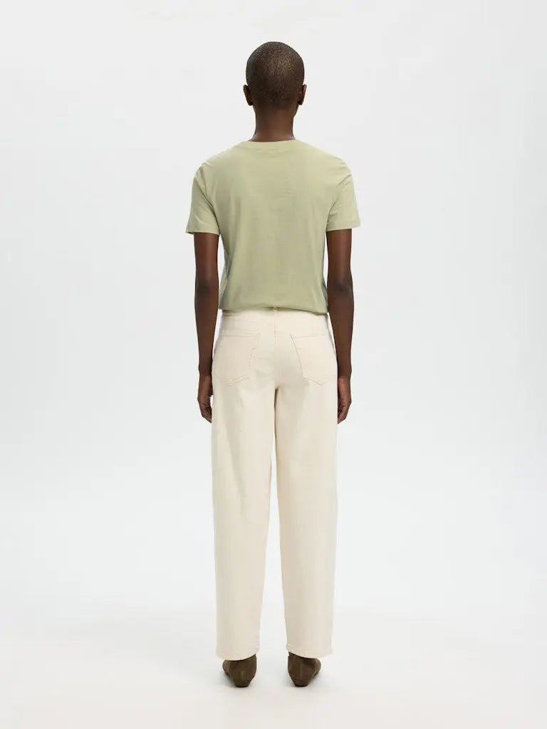 Myessential T-Skjorte - Lint Selected Femme