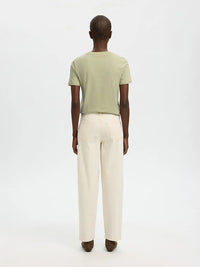 Myessential T-Skjorte - Lint Selected Femme