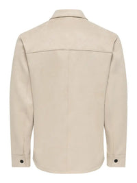 Nate Moleskin Overshirt - Silver Lining Only & Sons