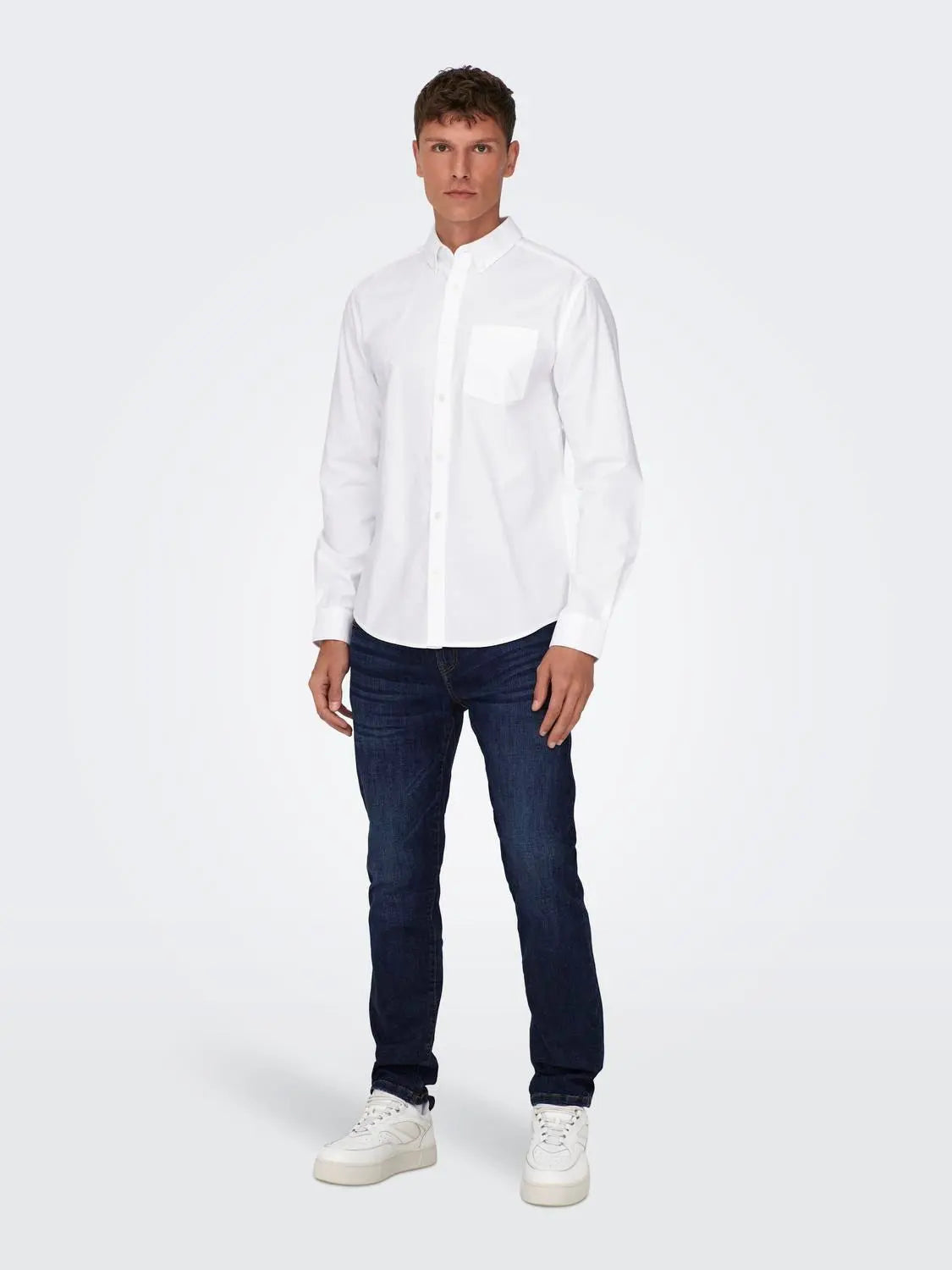 Neil Oxford Skjorte - White Only & Sons