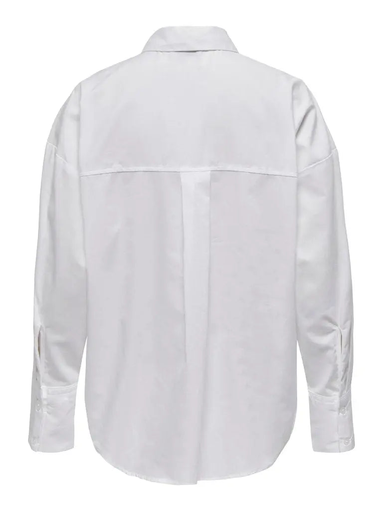 Nelly Loose Skjorte - White JDY