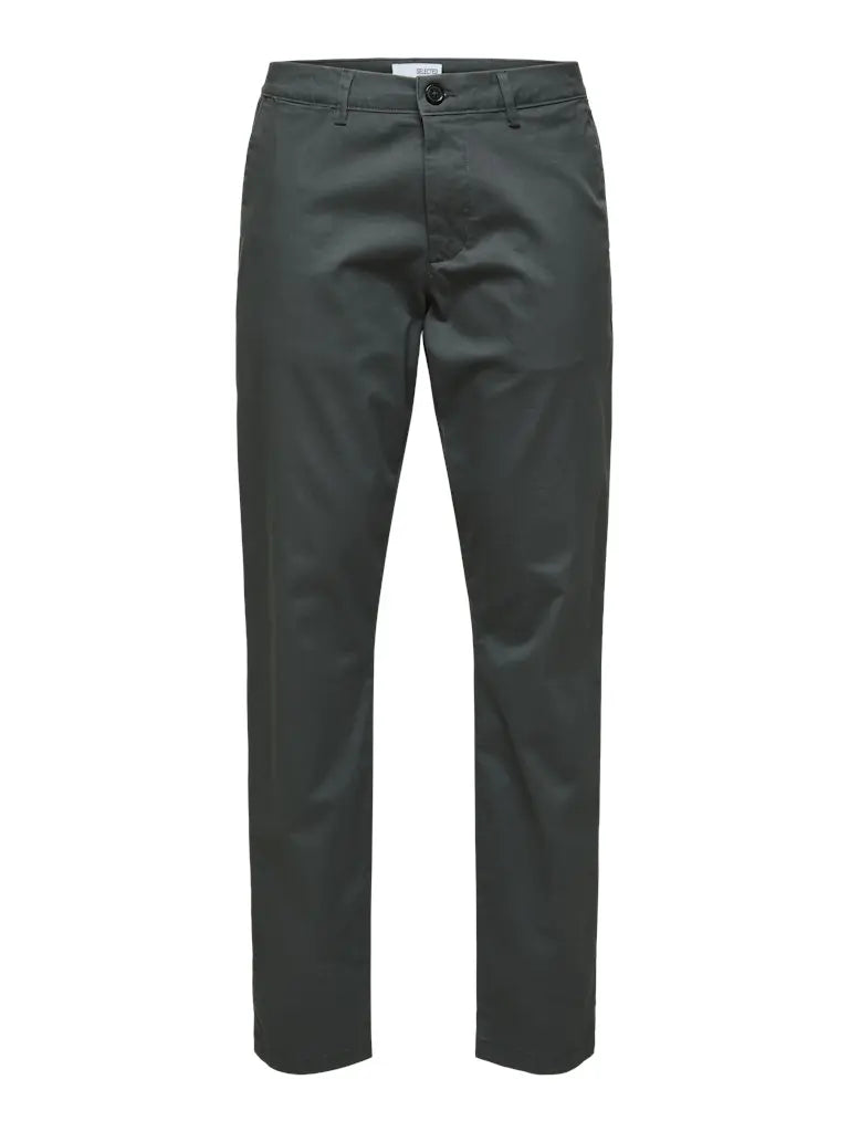 New Miles Flex Chinos 175 - Dark Shadow Selected Homme