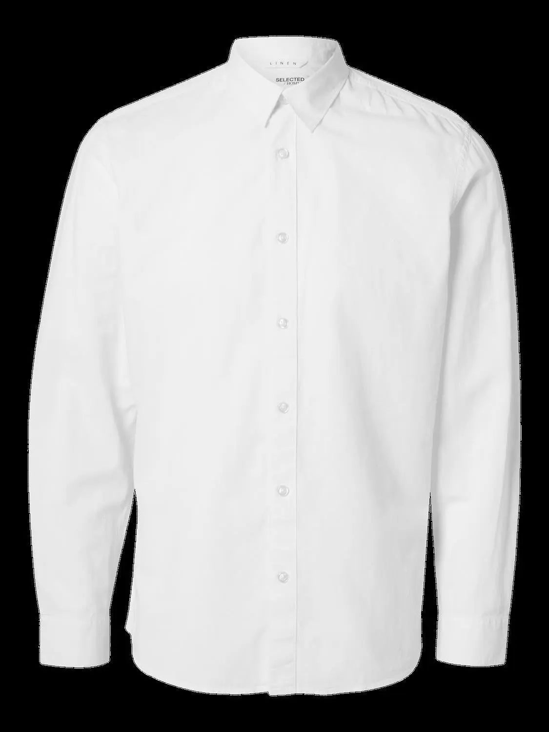 New Regular Linskjorte - White Selected Homme