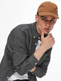 Niko Melange Skjorte - Black Only & Sons