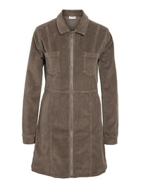 Nise Kordfløyelskjole - Morel Noisy May