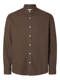 Noah Flannel Skjorte - Demitasse Selected Homme